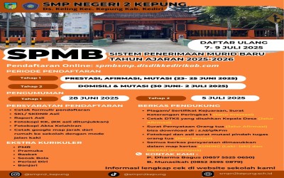 SISTEM PENERIMAAN MURID BARU Tahun Ajaran 2025-2026