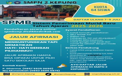 Penerimaan Murid Baru Jalur Afirmasi
